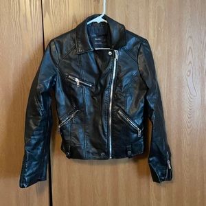 Bershka leather jacket